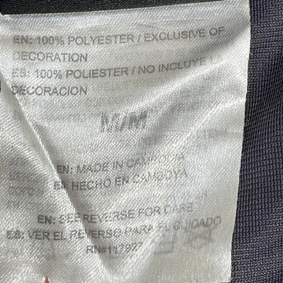 AND1 Basketball Full Zip Jacket Gray Black M - Picture 11 of 16